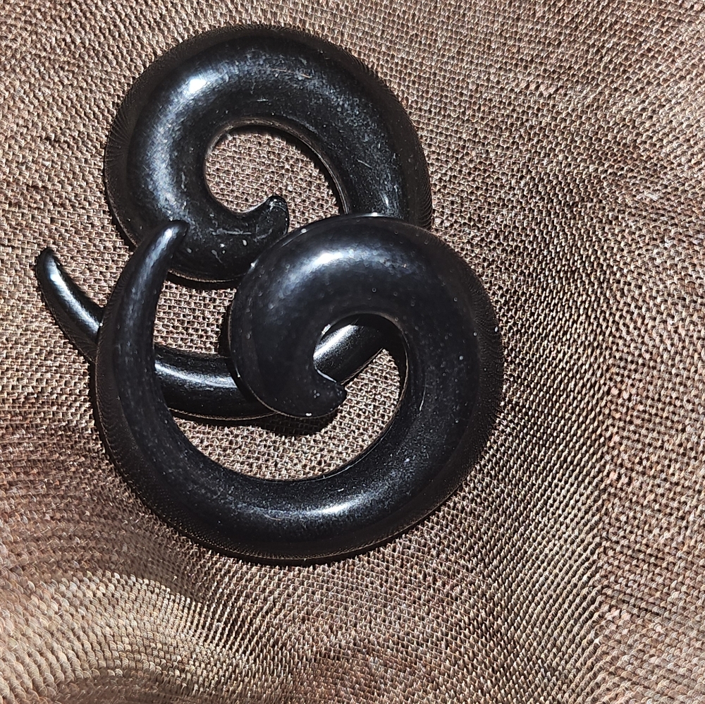 Acrylic Spiral Snail Plug Ear Stretching
